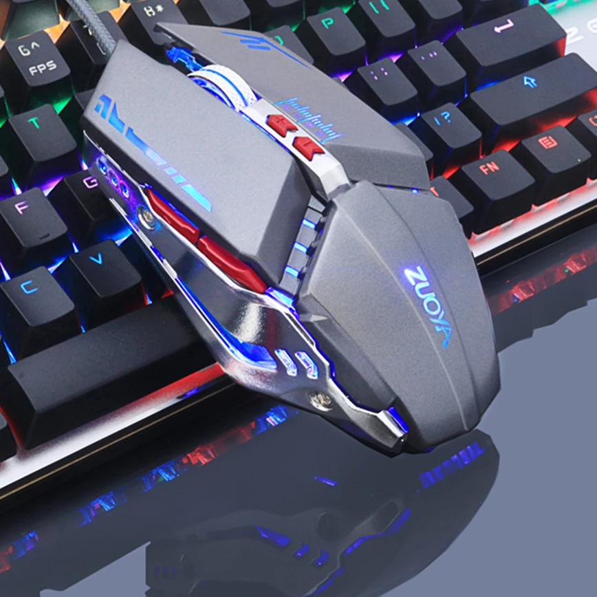 Игровая мышка Точек на дюйм настраиваемый компьютер оптический светодиодный