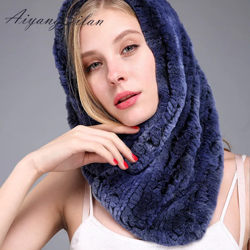 Aiyangsilan 2018 новые женские туфли на кроличьем меху шарф Для женщин модные однотонные