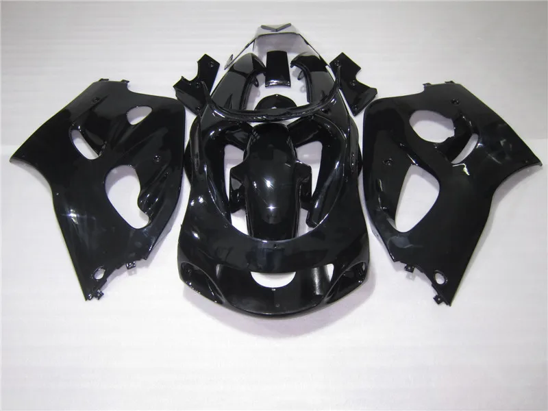 Тела Запчасти обтекатель комплект для SUZUKI SRAD GSXR600 750 96 97 98 99 00 глянцевый черный