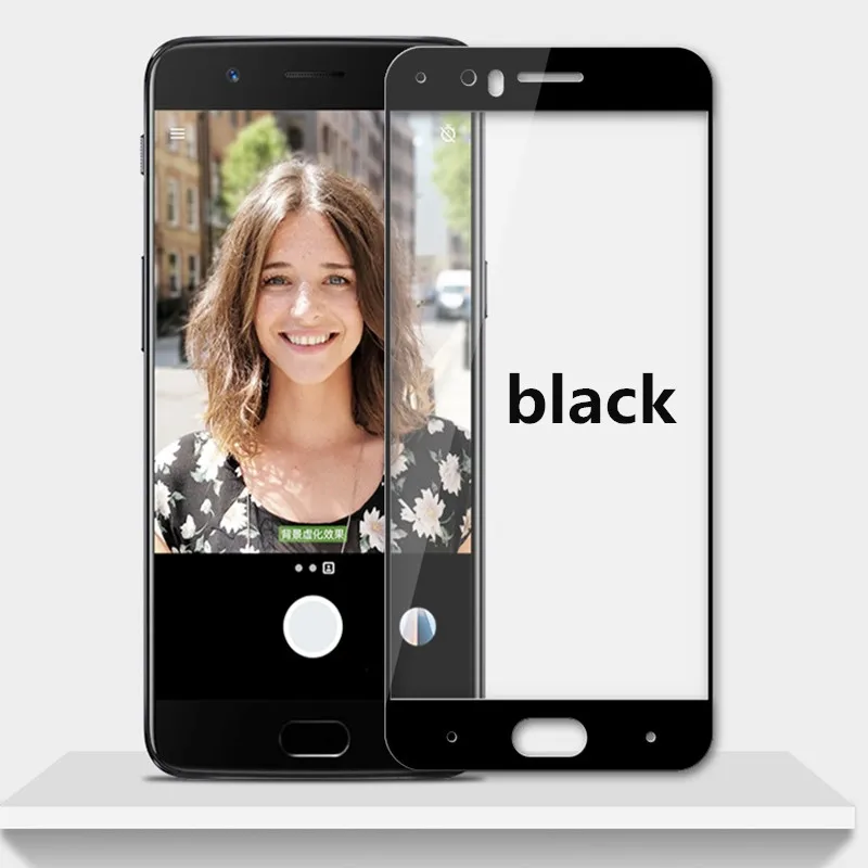 Oneplus 5 Экран защитный все крышка из закаленного Стекло для one plus 9 ч 1 + дюймовый