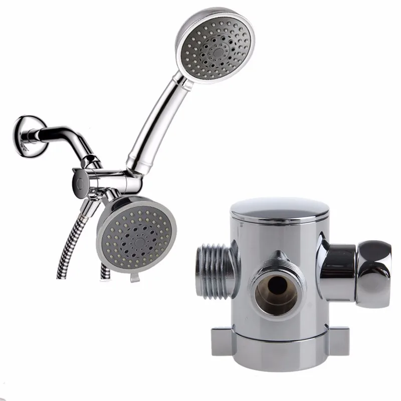 

1/2 Inch 3 Way T-adapter Valve For Toilet Bidet Shower Head Diverter Valve New