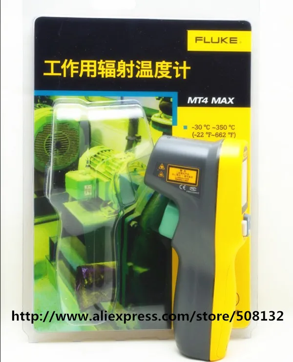 Fluke MT4 MAX Electronics inc. мини темп ИК термометр бесконтактный 22 до + 662 градусов F