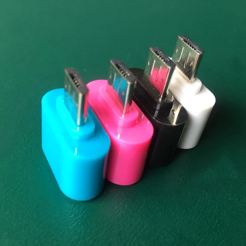 10 шт. Micro USB к 2 0 OTG конвертер Кабель Otg адаптер для Android samsung планшетный ПК Galaxy флэш
