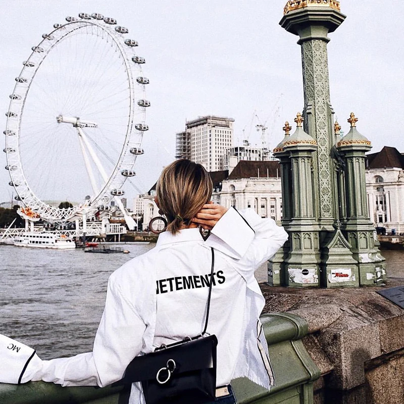 Женская Черная сумка через плечо ins модная большая с кольцом для девушек новая