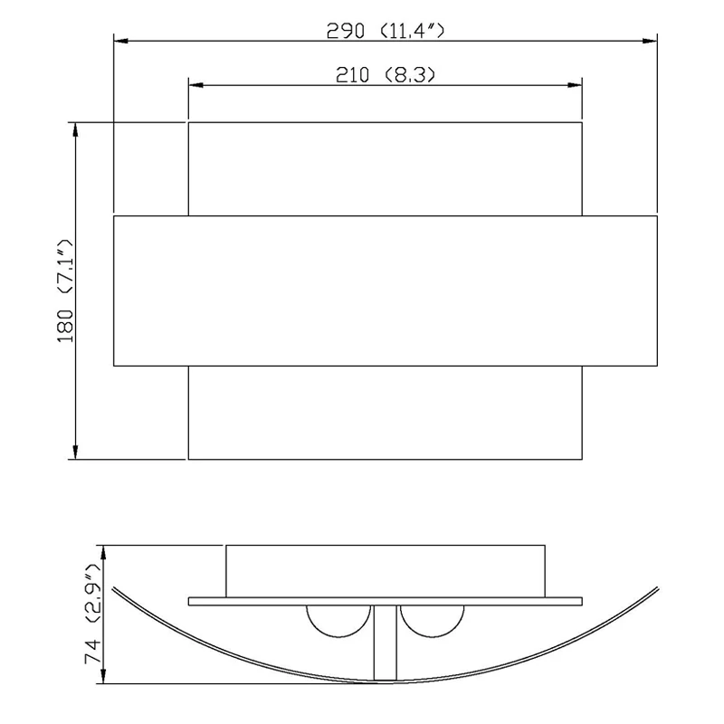 Modern LED wall lamp 10W bulbs home decoration light for living room sconce Super bright lighting fixture | Лампы и освещение