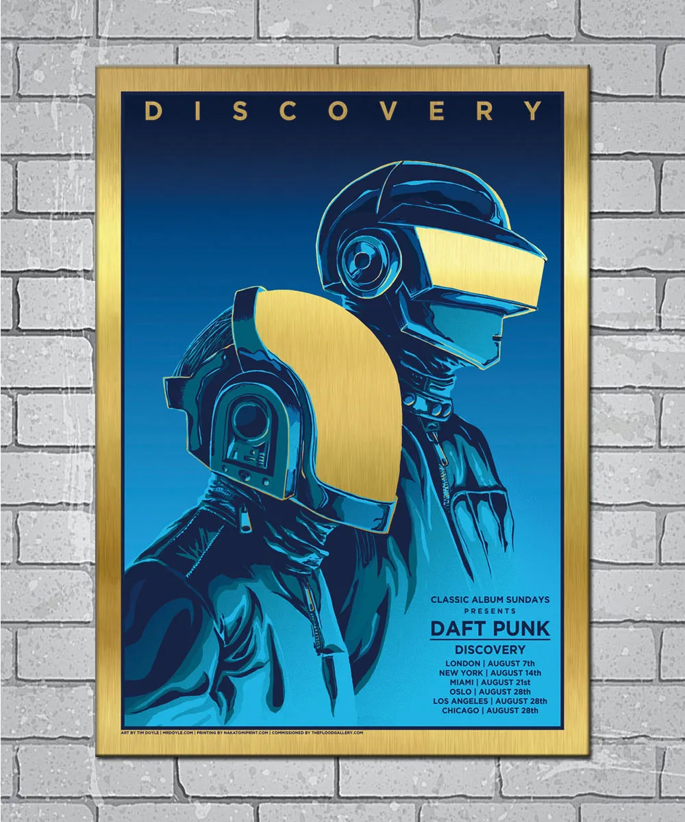 Плакат на заказ Daft Punk The Weeknd Discovery Starboy Light Canvas 24x36 27x40 дюймов домашний декор N840 | Дом