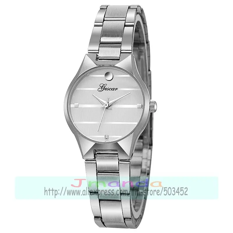 100 шт./лот gescar 8582 Одноточечные кварцевые часы из стали Love wrap повседневные парные