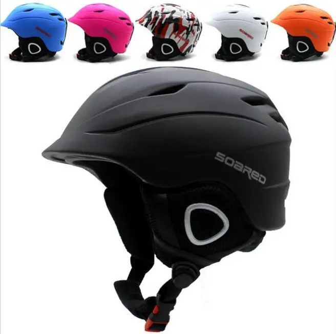 Популярные зимние мужские и женские лыжные шлемы цельно формованные