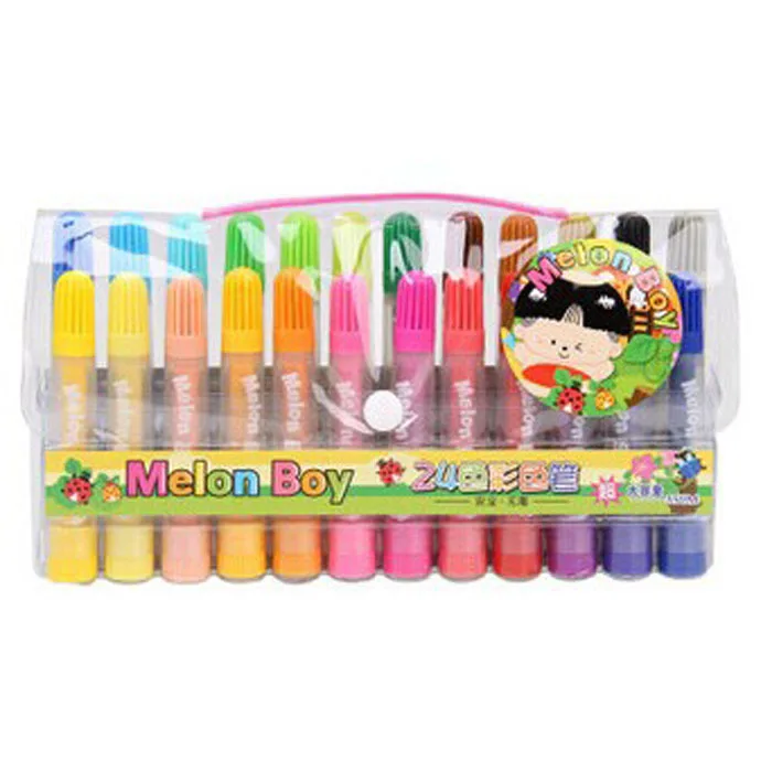 24 цвета/Набор для рисования Цветной ручка Copic маркеры Акварель учеников