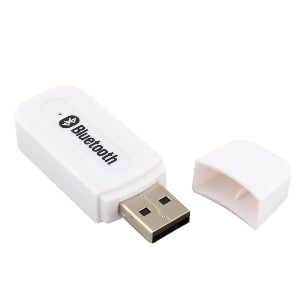 Белый USB беспроводной Bluetooth 3 5 мм Музыкальный Аудио Автомобильный приемник