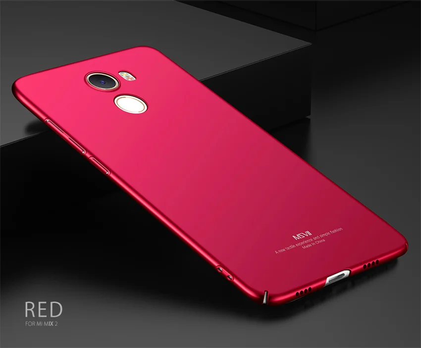 Msvii для сяо Mi Mix 2 Чехол Для Сяо Mi Mix 2 Чехол Ультра тонкий полная защита ПК матовый Жесткий Защитный чехол для Mix2