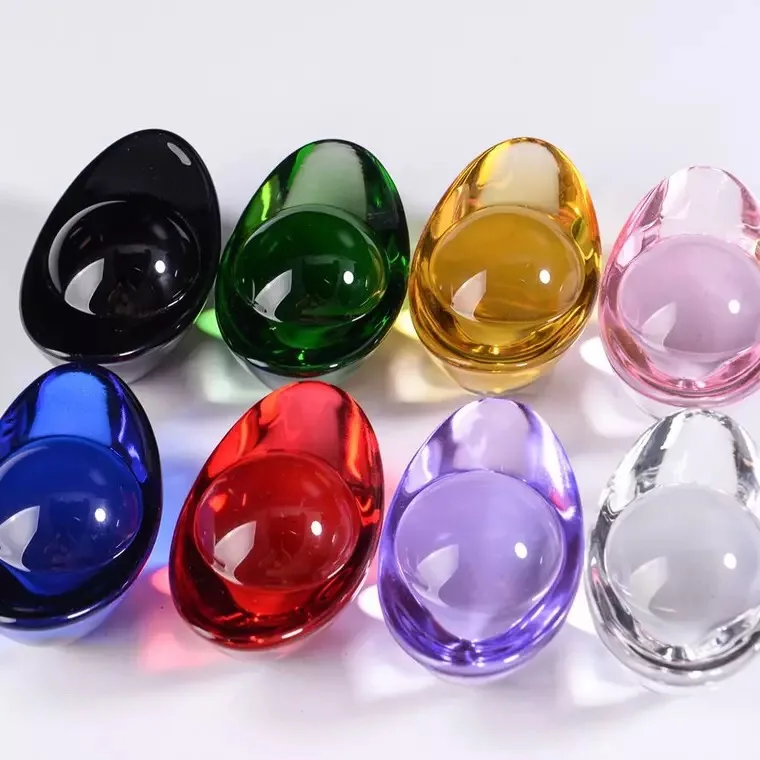 50 мм цветные хрустальные формочки для обуви золотой слиток пресс папье стекло