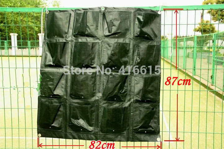 Вертикальный садовый Подвесной Настенный горшок с 16 страницами Specical Setting Bag