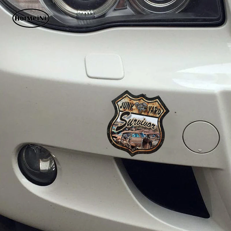HotMeiNi автомобильный Стайлинг Route 66 мусорный двор оставшаяся в живых Автомобильная