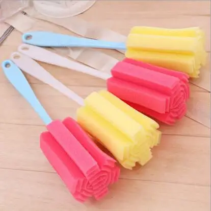 2 шт./лот цветная щетка чаша посуда чистящая чашка губка кухонный инструмент