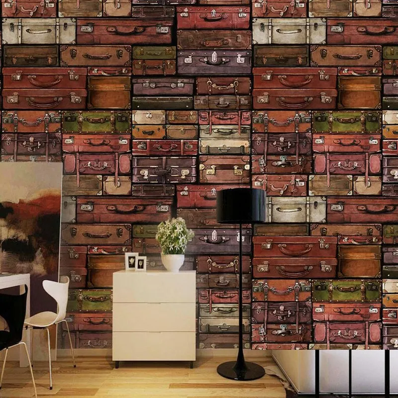 Custom mural 3D bookcase background wallpaper hotel KTV bedroom waterproof non-woven murals | Обустройство дома