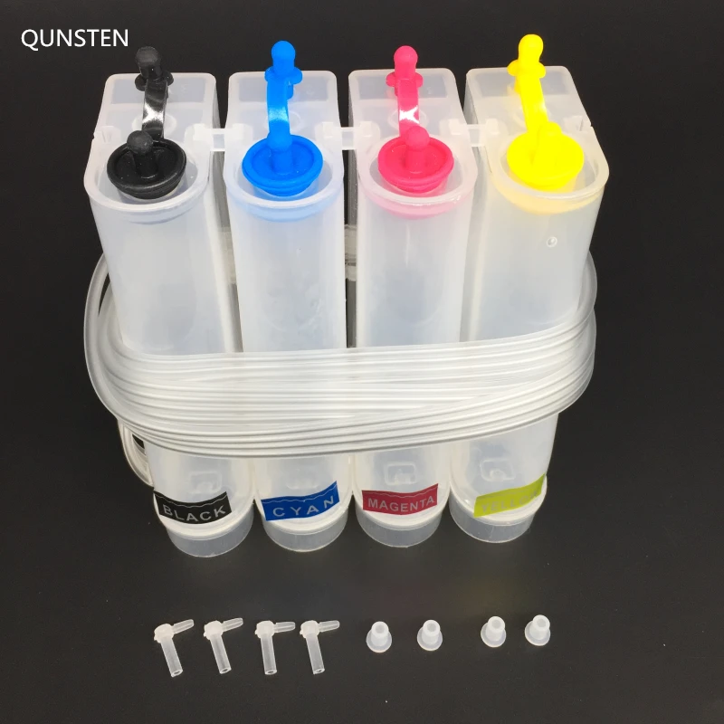 4 Color 85ML DIY Continuous Ink Supply System Outer Ink Tank Universal CISS Refill Kit For Epson Canon HP Brother Inkjet Printer images - 6