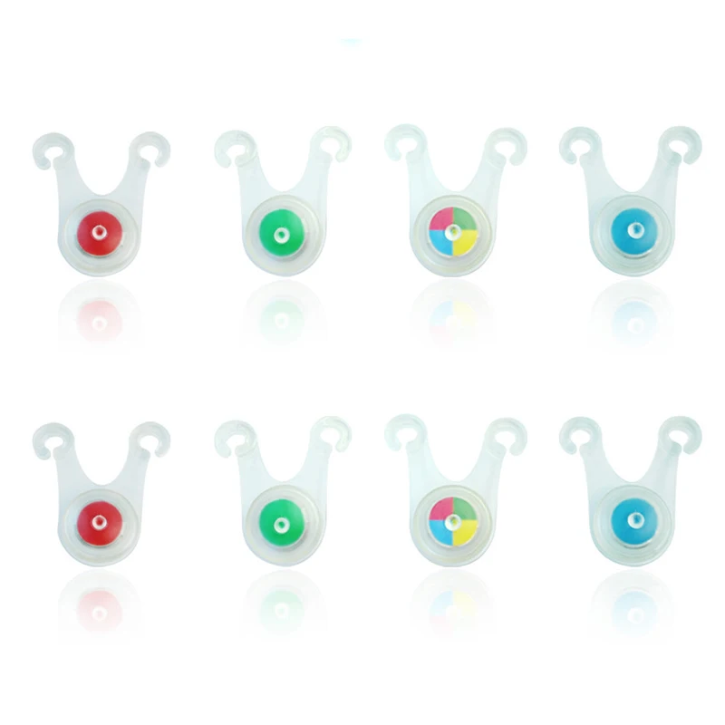 Новый 8 шт. Водонепроницаемый светодиодный защитный свет мини-фонарик для