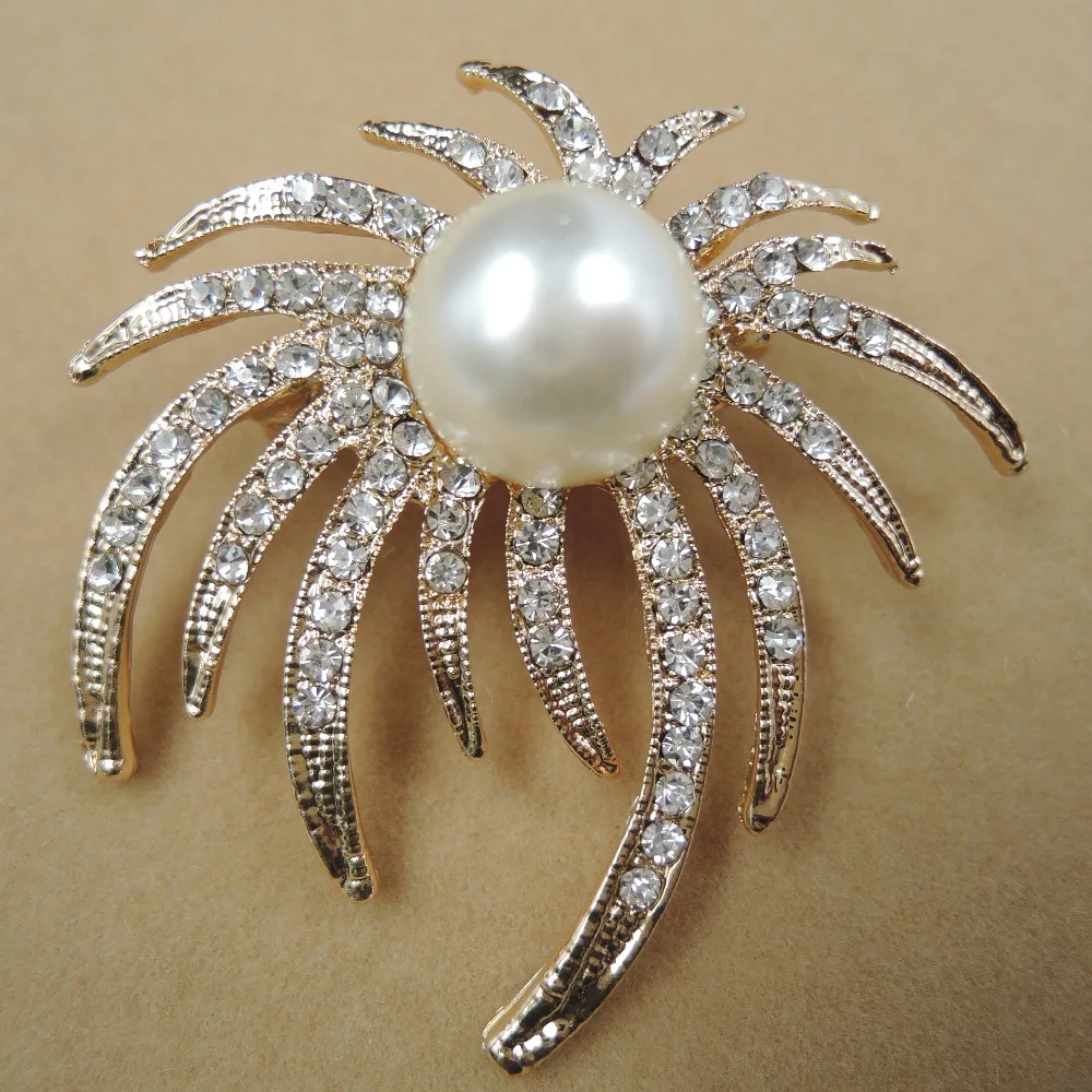 Модная стеклянная жемчужная брошь|pearl brooch|brooch fashionfashion brooch |