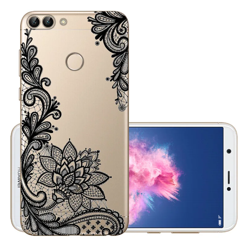 CROWNPRO для huawei P умный чехол, Мягкий ТПУ силиконовый чехол, P умный чехол, чехол для телефона для Coque huawei P Smart Capa Enjoy 7S
