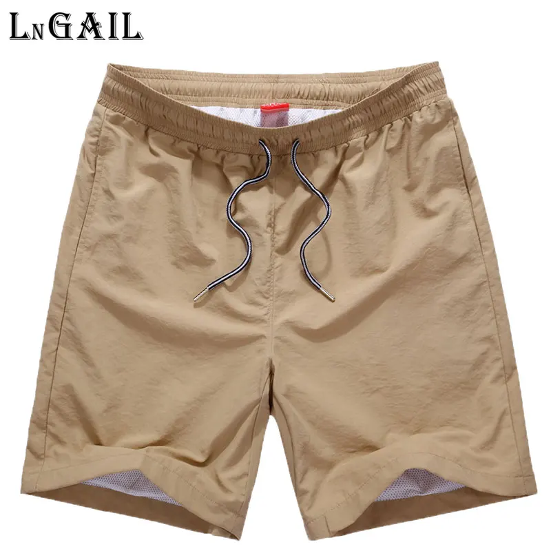 Мужские пляжные шорты брендовые быстросохнущие повседневные большого размера