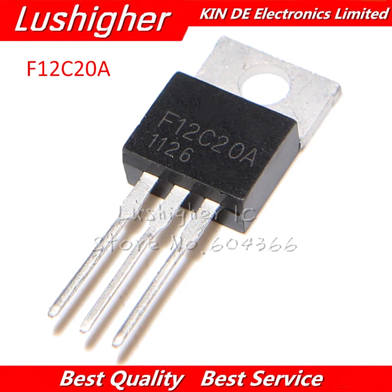 

10 шт. F12C20A TO220 F12C20 TO-220 12C20