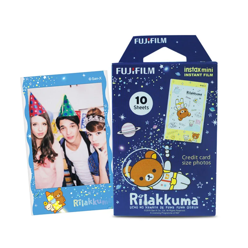 Оригинал Fujifilm Новый Rilakkuma Instax Mini 8 фильм (10 листов) для Polariod мини Камера мгновенный