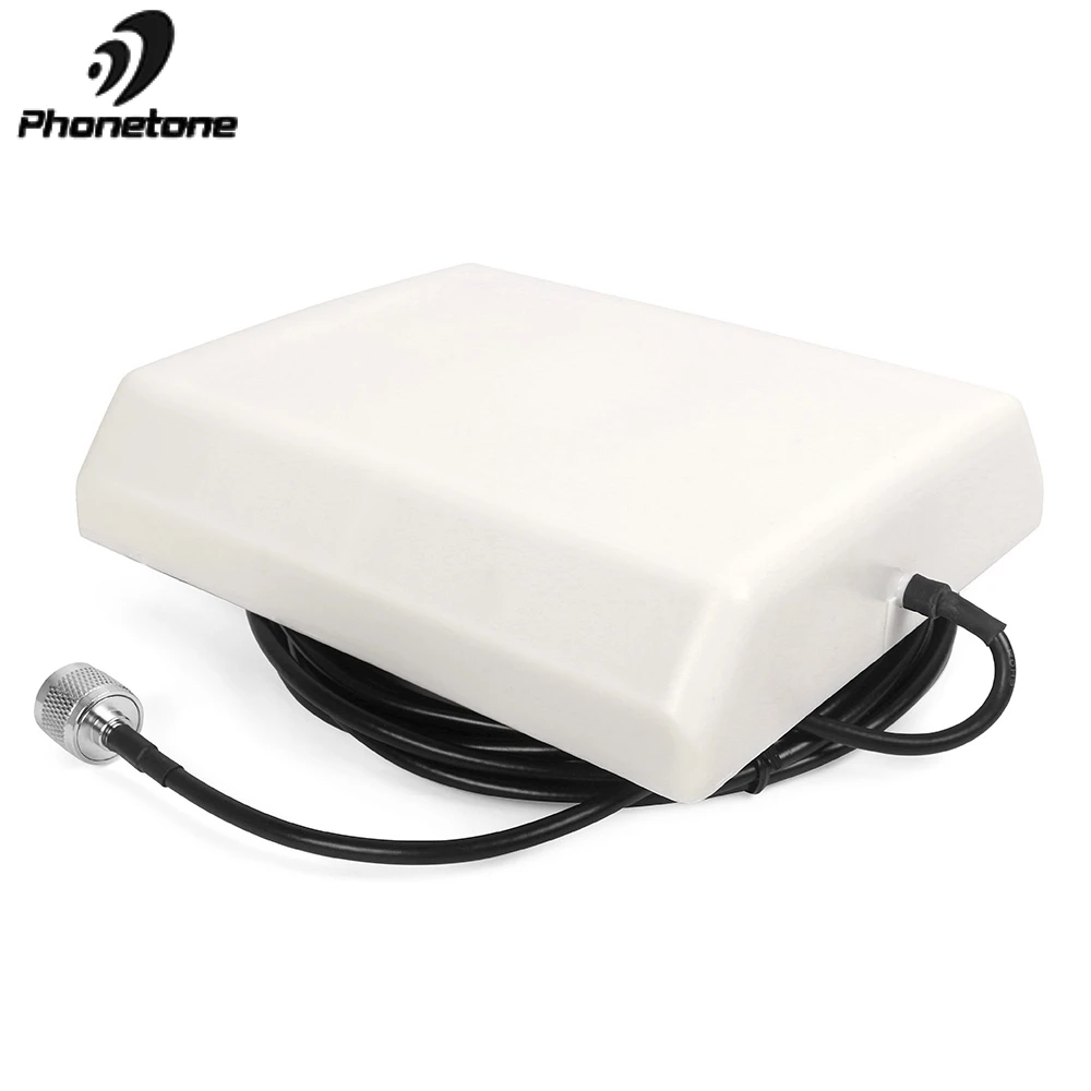 800-2500MHz 9dBi indoor Directional Panel Antenna GSM Lte Antenna with 5m cable N male connector for cell phone signal booster