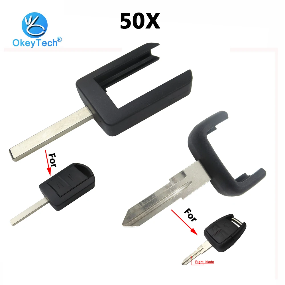 OkeyTech 50 шт./лот Лучшая цена для Vauxhall Opel Vectra Astra Zafira дистанционный Брелок оболочка с
