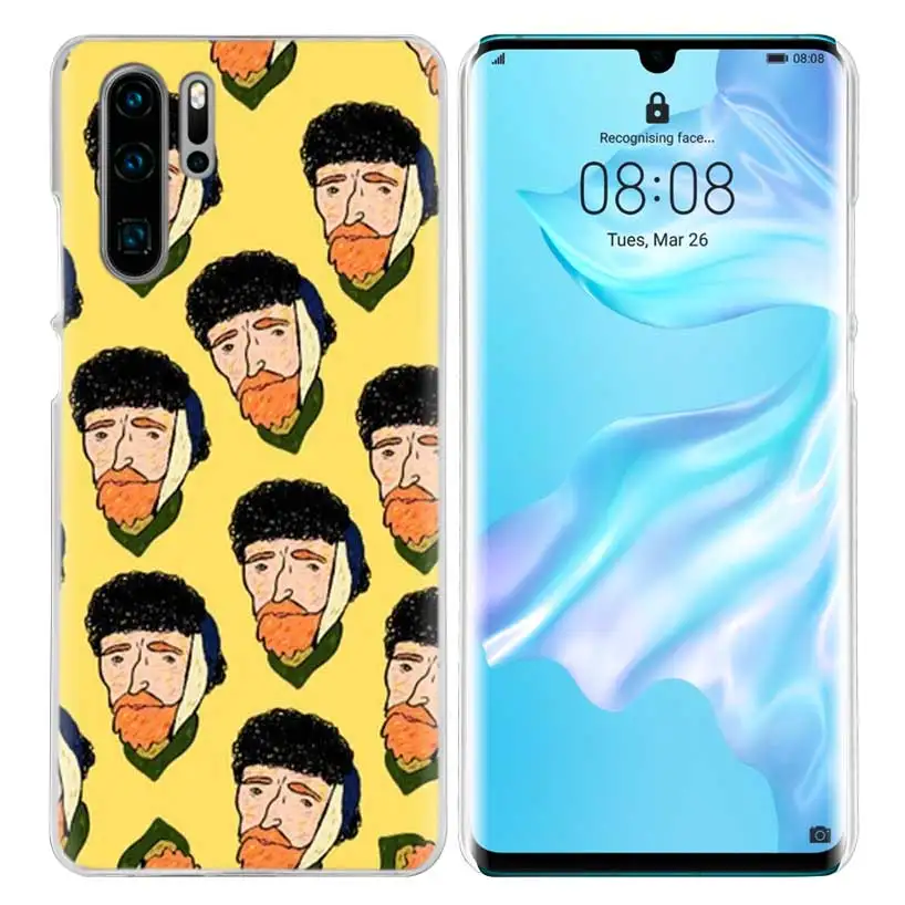 Чехол Van Gogh Sky для huawei P20 P Smart Z Plus P30 P10 P9 P8 mate 10 20 lite Pro, Роскошный Жесткий чехол для телефона из поликарбоната - Цвет: 08