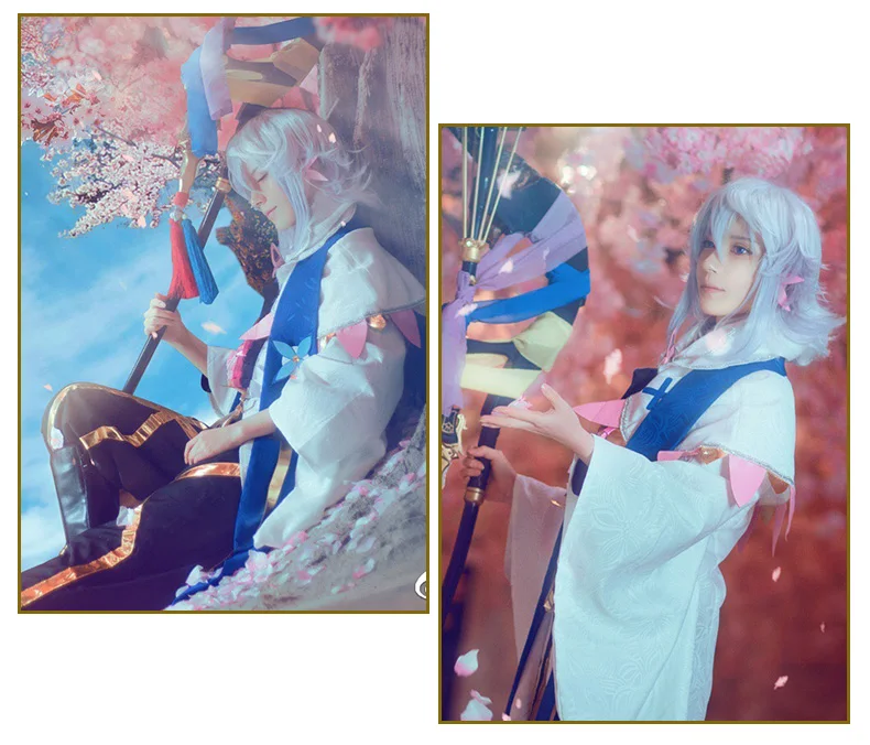 [В наличии] Fate/Grand Order FGO Merlin цветок магический костюм для косплея на Хэллоуин
