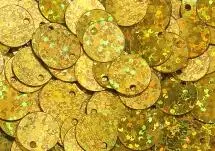 LSGD Блестки 10 мм 15 мм 20 мм 25 мм круглые Блестки бусины с отверстиями конфетти декор для венчания DIY Ювелирные изделия Одежда сумка Аксессуары 20 г - Цвет: LSGD
