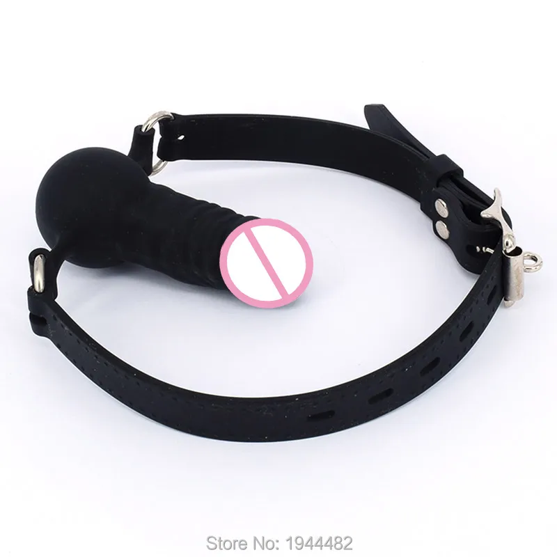 Силиконовый кляп с открытым ртом силиконовый шарик секс игрушки бондаж