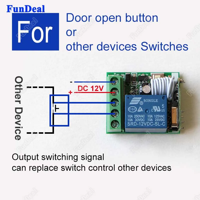 433 МГц Универсальный Автомобильный Замок блокировка автомобиля бесключевая
