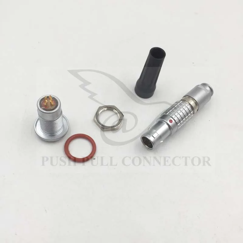 LEMO 0B металлический круглый разъем FGG HGG 2 3 4 5 6 7 9 Pin FGG.0B HGG.0B вилка и розетка