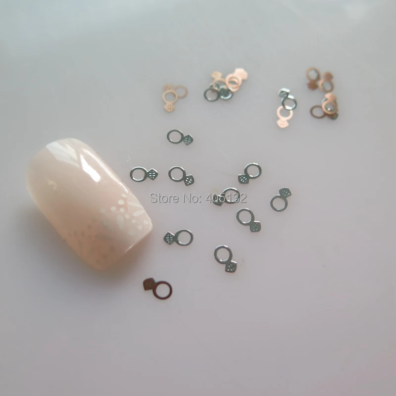 Прибл. 1000 желтое металлическое серебряное кольцо дизайнерские неприлипающие