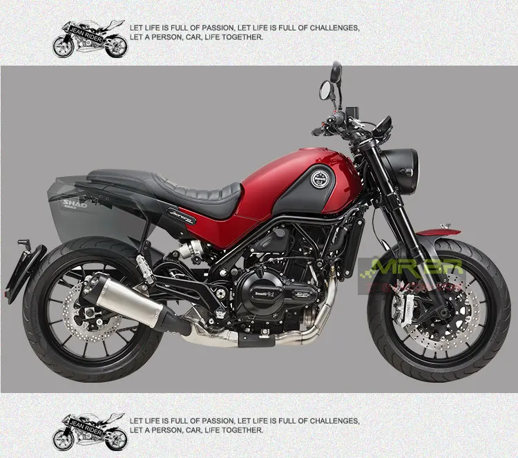 Для мотоциклетного чемодана Benelli Leoncino BJ500 Scrambler SHAD SH23 боковой Чехол для багажа