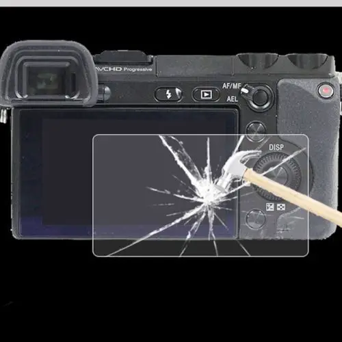 Магия 9H закаленное стекло экрана Защитная пленка для sony Alpha a6000 | Электроника