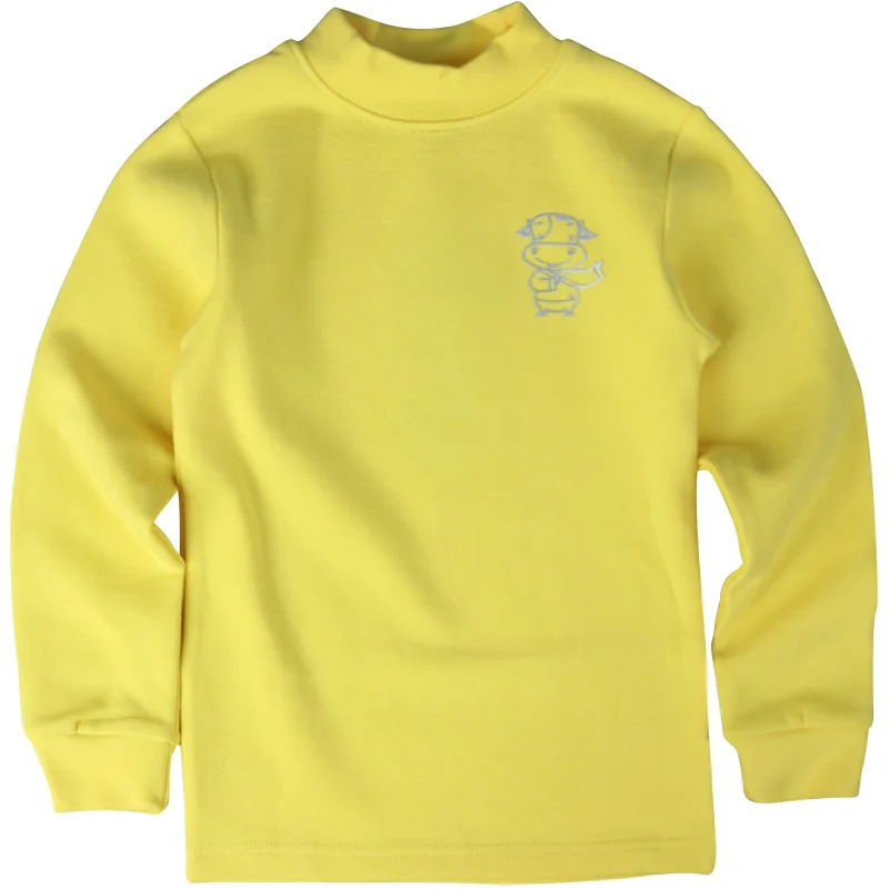 Хлопковые футболки для мальчиков Дети ful рукав вязаный Демисезонный Пуловеры