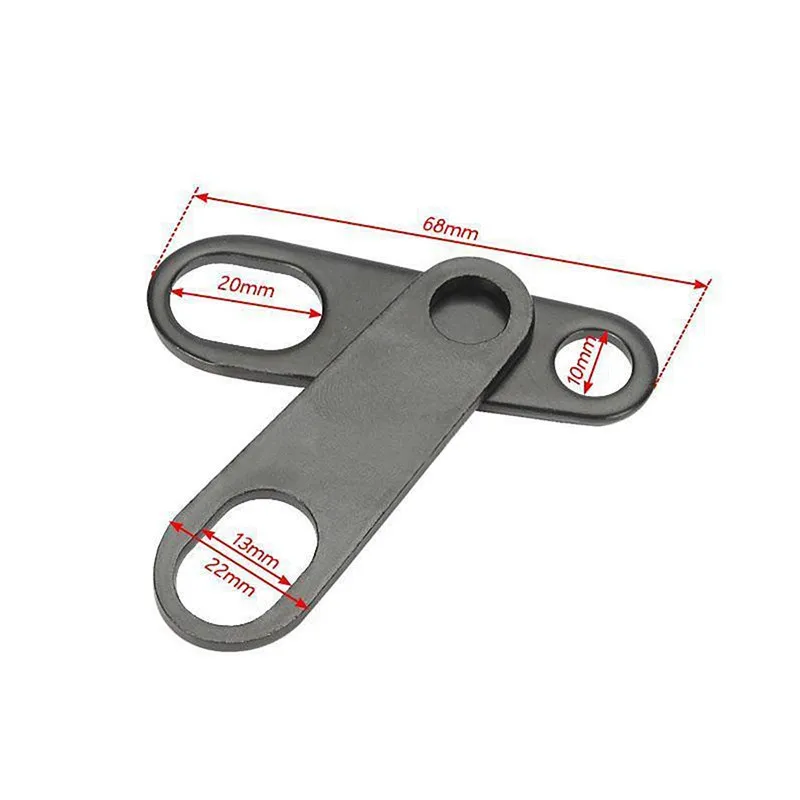 

2PCS Motorcycle Turn Signal Indicator Light Lamp Holder Shock Brackets For Custom Fork Chopper Bobber Universal Motorbike Parts