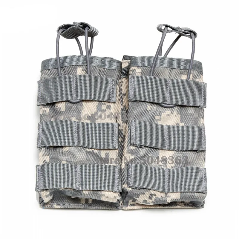 Тактический нейлоновый двойной подсумок для магазинов M4 барсетка Molle Пейнтбол страйкбол сумка для журналов