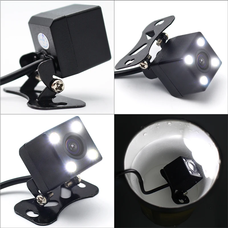 Бесплатная доставка Водонепроницаемая 4 светодиодных ночного видения