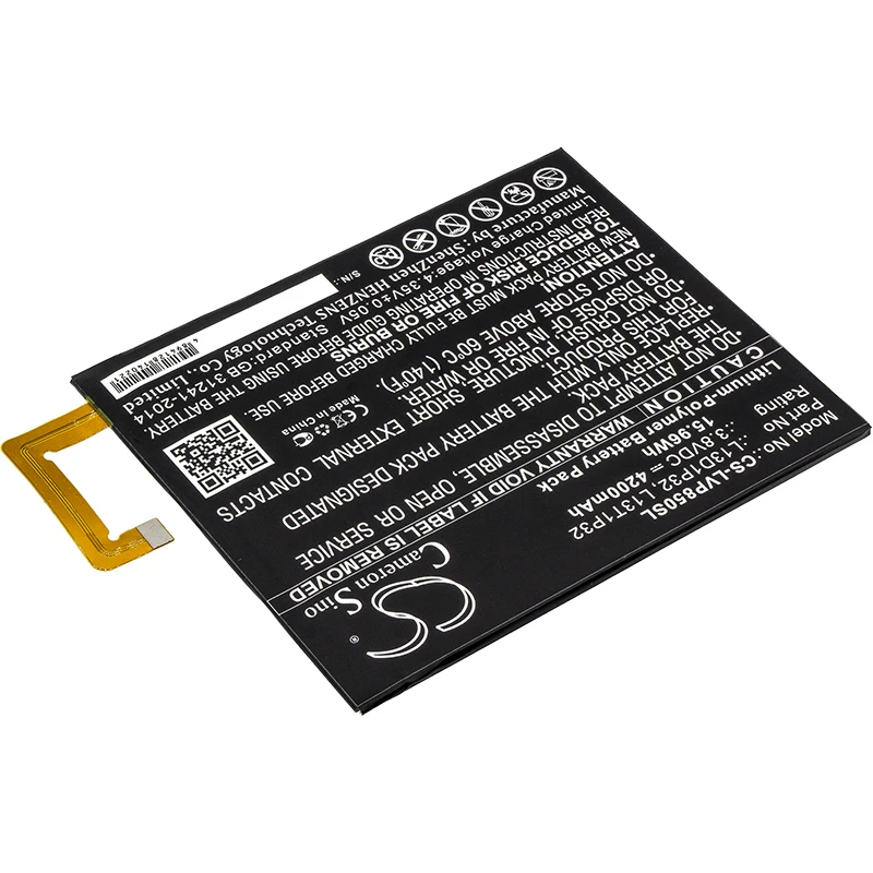 Аккумулятор Cameron Sino 4200 мАч для Lenovo Tab 2 A8 50 50F 50LC|Батареи MP3/MP4 плееров| |