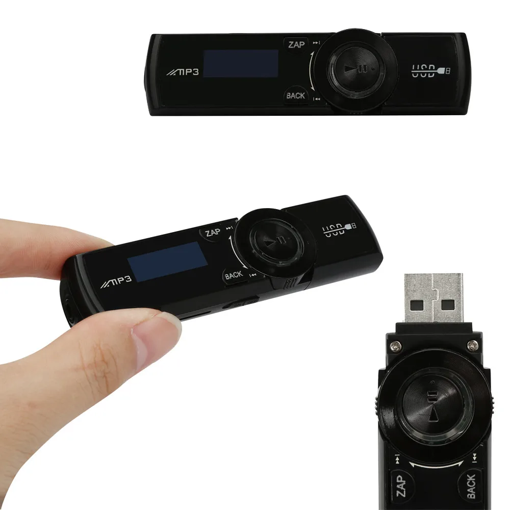 Горячая Распродажа, новая мода, USB, ЖК-экран, поддержка 8 ГБ, флеш, TF плеер, MP3, музыка, FM радио, стильный дизайн, спортивный, компактный