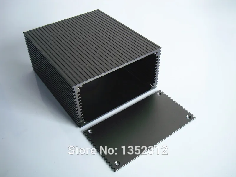 112*58*135 мм интегрированная алюминиевая коробка для электронного корпуса проекта - Фото №1