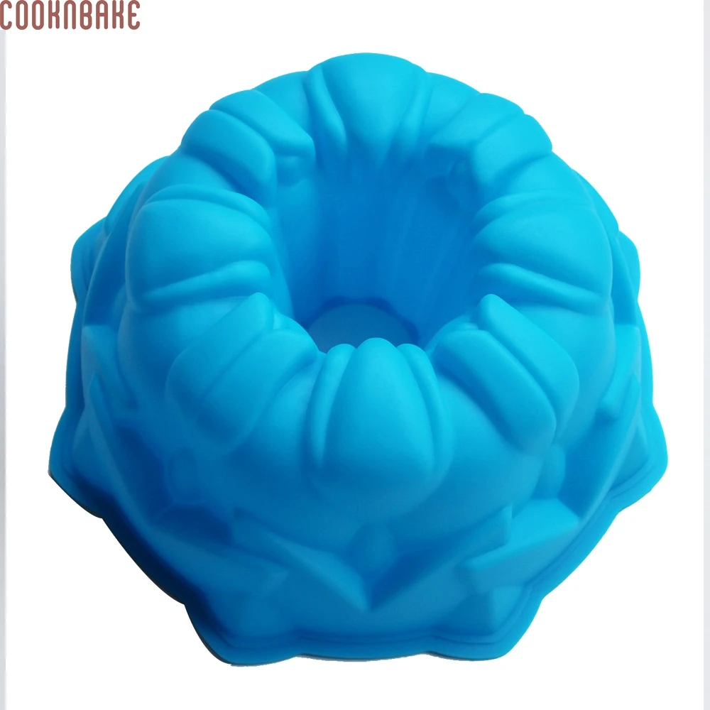 COOKNBAKE DIY 8 дюймов угловая форма для торта большая силиконовая круглая