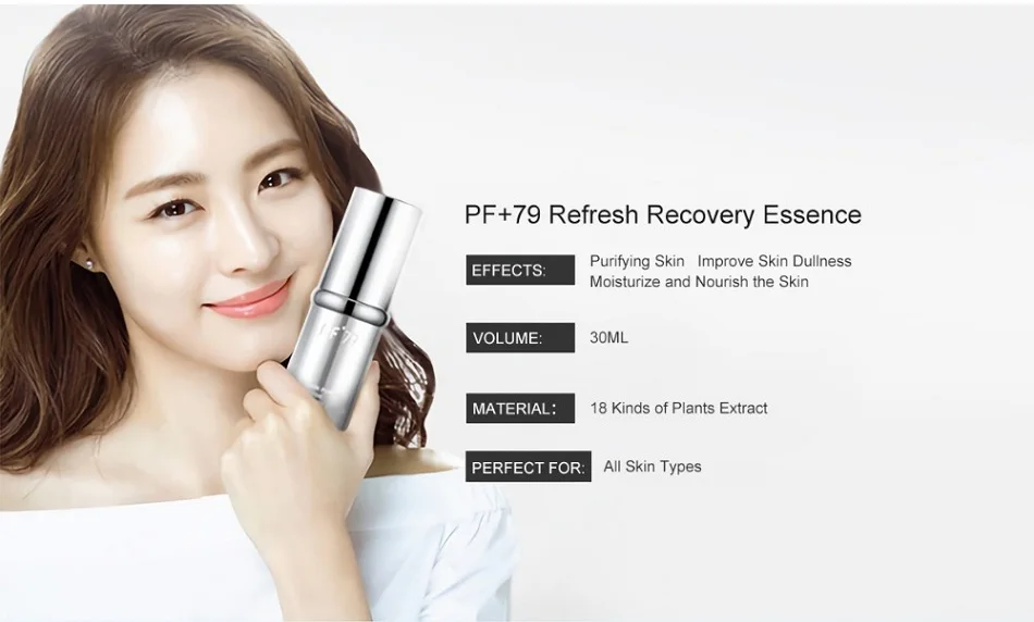 PF79 30 мл Сыворотка для лица Urban Pureness Refresh recoveration Essence Отбеливающая увлажняющая сыворотка для лица с тонером