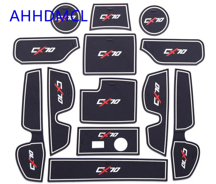 Автомобильная противогрязевая подкладка дверной паз слот для ворот подлокотник