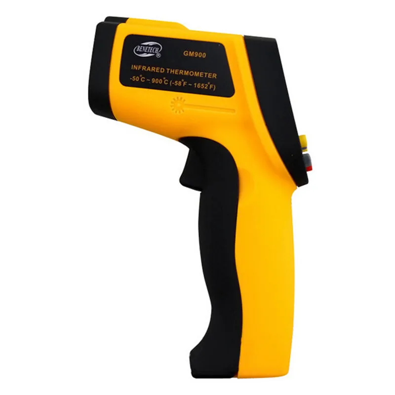 Инфракрасный термометр GM900 цифровой измеритель температуры 50 ~ 900C 58 1652F пирометр 0