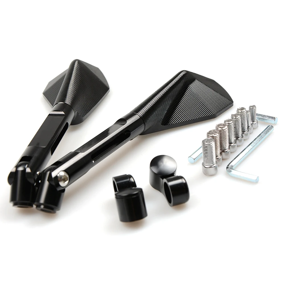 Боковые зеркала заднего вида мотоцикла CNC алюминий для Yamaha YZF R1/R125/R15/R1M/R25/R3/R6 BMW